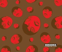 「べルセルク」マイクロファイバークロス、500円。