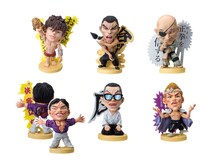 「グラップラー刃牙 地上最強ディフォルメフィギュア」の6種類。(C)板垣恵介(週刊少年チャンピオン)1991