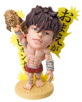 「グラップラー刃牙 地上最強ディフォルメフィギュア」の範馬刃牙通常版。(C)板垣恵介(週刊少年チャンピオン)1991