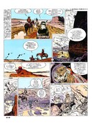 「ブルーベリー［黄金の銃弾と亡霊］」の1ページ。