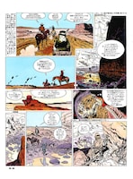 「ブルーベリー［黄金の銃弾と亡霊］」の1ページ。