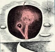 「十二の真珠ーふしぎな絵本ー」カバーイラスト