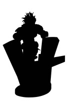 ダブルチャンスキャンペーンでプレゼントされる「スタープラチナフィギュア アナザーカラーver.」のイメージ。(C)荒木飛呂彦＆LUCKY LAND COMMUNICATIONS／集英社