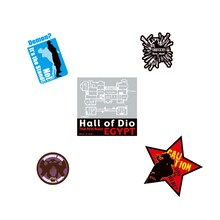 H賞「トランジットステッカーセット」のうち1種。(C)荒木飛呂彦＆LUCKY LAND COMMUNICATIONS／集英社