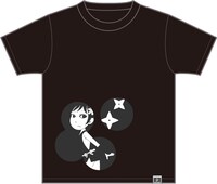 Tシャツのフロントでは、ばっちりイラストが確認できる。