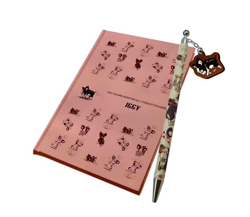 F賞「ハードカバーノート&ペン」のうち1種。(C)荒木飛呂彦＆LUCKY LAND COMMUNICATIONS／集英社