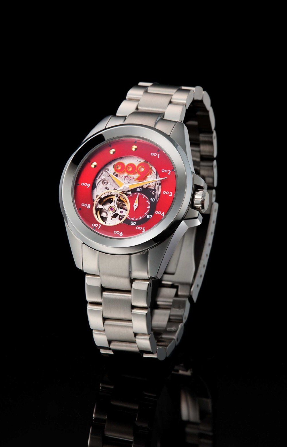 009 RE:CYBORG」ウォッチ、文字盤はコードナンバー - コミックナタリー