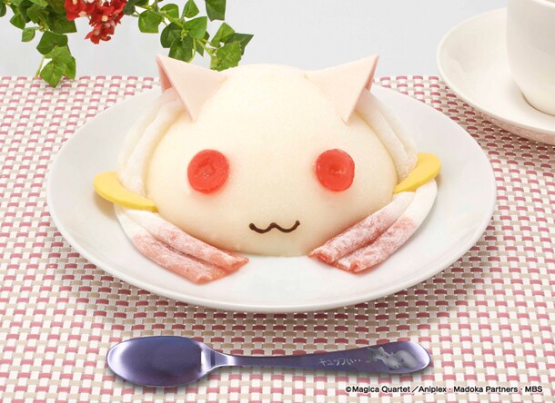 「魔法少女まどか☆マギカ キュゥべえフェイスケーキ」(C)Magica Quartet/Aniplex・Madoka Partners・MBS