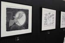 三浦建太郎「ベルセルク」の原画。