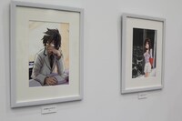 きづきあきら＋サトウナンキ「うそつきパラドクス」、「僕」の原画。