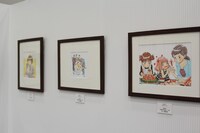 羽海野チカ「3月のライオン」原画コーナー。