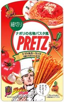 「ジョジョの奇妙な冒険 細切りプリッツ ナポリの名物パスタ風」(C)荒木飛呂彦＆LUCKY LAND COMMUNICATIONS/集英社
