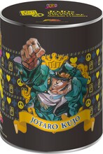 ローソンオリジナルタオルの缶（第3部）。(C)荒木飛呂彦＆LUCKY LAND COMMUNICATIONS/集英社