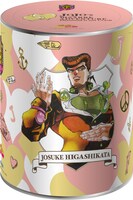 ローソンオリジナルタオルの缶（第4部）。(C)荒木飛呂彦＆LUCKY LAND COMMUNICATIONS/集英社