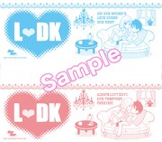 「L♥DK」ペアマグカップのデザイン。