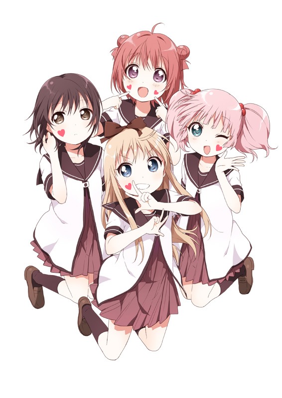 「ゆるゆり 39FES. 七森中☆感謝祭」キービジュアル
