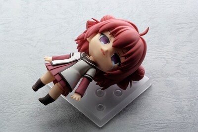 「喪失顔」パーツで何かを失ってしまったあかりを再現。(C)なもり/一迅社・七森中ごらく部