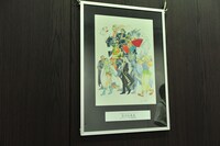 「FINAL FANTASY展」に展示される荒川弘のイラスト。