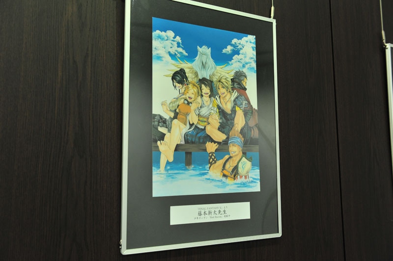 藤本新太のイラスト。