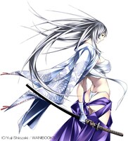 「一騎当千」20巻の表紙イラスト。