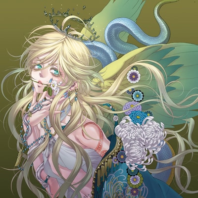 ドラマCD「『ZONE-00』劇-III section ANGEL」ジャケット。(C)Kiyo QJO2012／KADOKAWASHOTEN