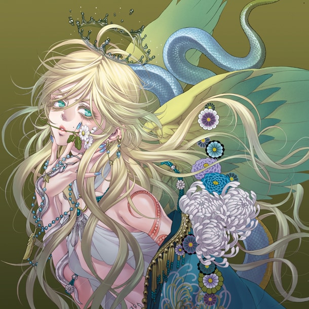 ドラマCD「『ZONE-00』劇-III section ANGEL」ジャケット。(C)Kiyo QJO2012／KADOKAWASHOTEN