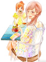 鳥野しのの生サイン入り年賀状に使用されるイラスト。　