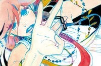 ねむようこの生サイン入り年賀状に使用されるイラスト。　