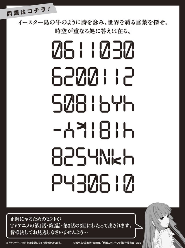 「絶園のイースター島」キャンペーンの問題。