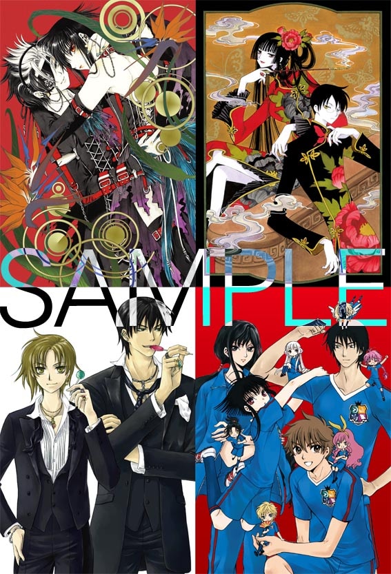 2015年 応募全員サービス 描き下ろし暑中見舞いポストカード　CLAMP 2015年 応募全員サービス 描き下ろし暑中見舞いポストカード 七