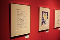 「ベルサイユのばら展」原画展示風景 (C)池田理代子プロダクション