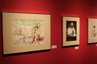 「ベルサイユのばら展」原画展示風景 (C)池田理代子プロダクション