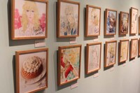 「オスカルの肖像画」展示風景