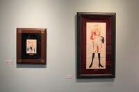 「ベルサイユのばら展」原画展示風景 (C)池田理代子プロダクション