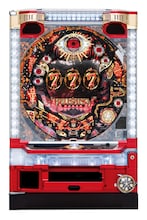 「CRヘルシング」筺体の全体像。(C)平野耕太・少年画報社／WILD GEESE