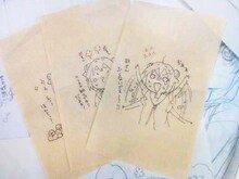 なもりのラフ画やネーム、らくがき。