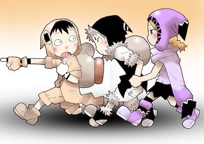 「探冊者たち」キービジュアル。