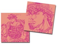9月15日から19日まで配布されるジョナサン・ジョースターとジョセフ・ジョースターが描かれたCDケース。