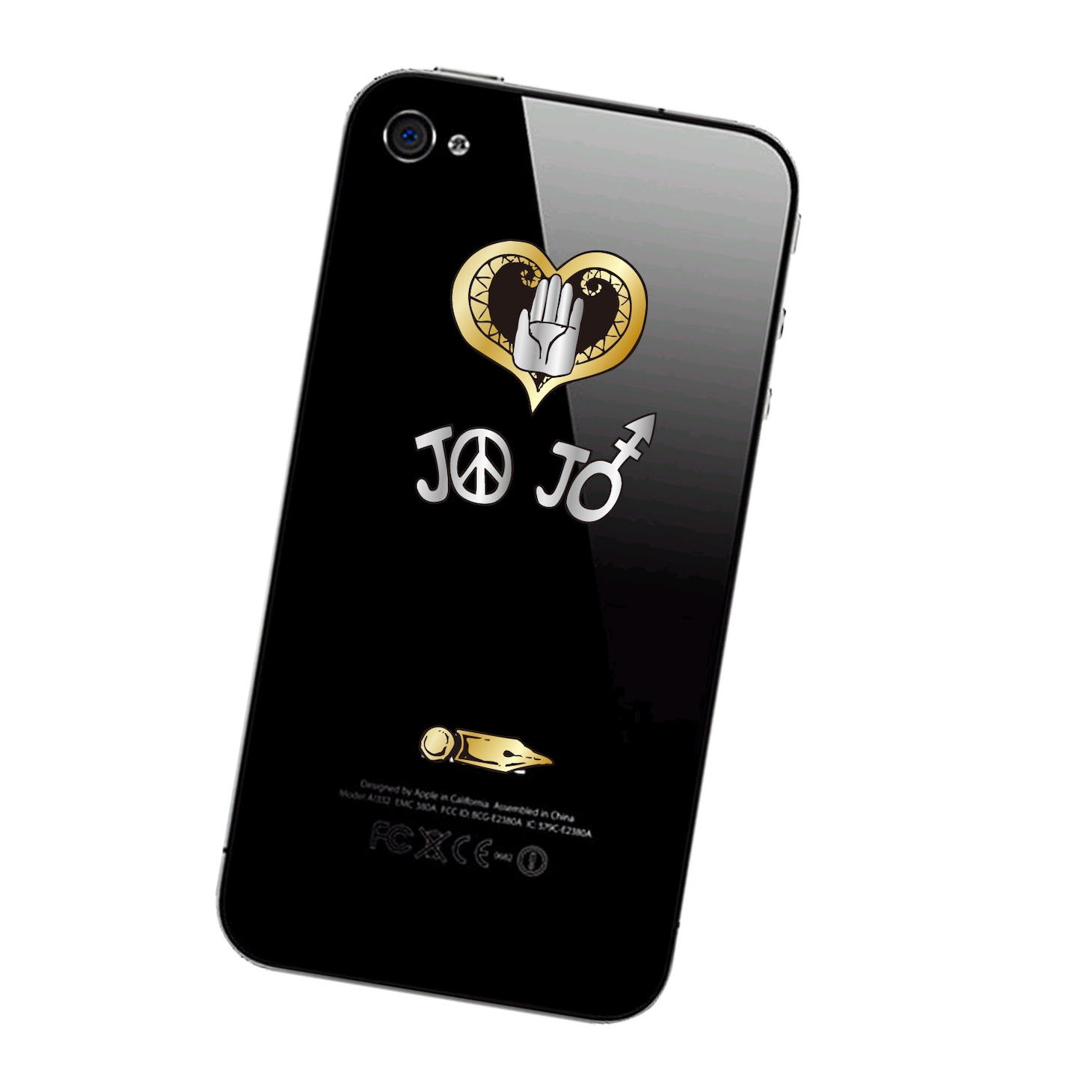 「ジョジョの奇妙な冒険 第4部 ダイヤモンドは砕けないA デコレーションシール」の使用例。（C）LUCKY LAND COMMUNICATIONS/集英社