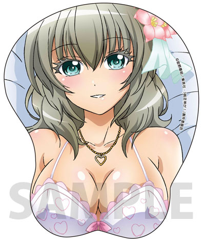 「貧乏神が！」市子の立体マウスパッド (C)助野嘉昭／集英社・「貧乏神が！」製作委員会