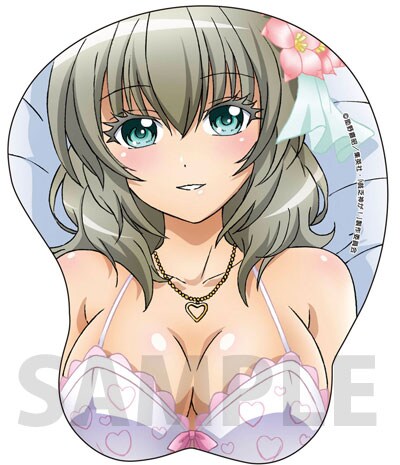 「貧乏神が！」市子の立体マウスパッド (C)助野嘉昭／集英社・「貧乏神が！」製作委員会