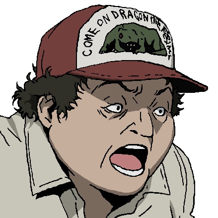 高橋名人が演じるキャラクター鷹嘴。