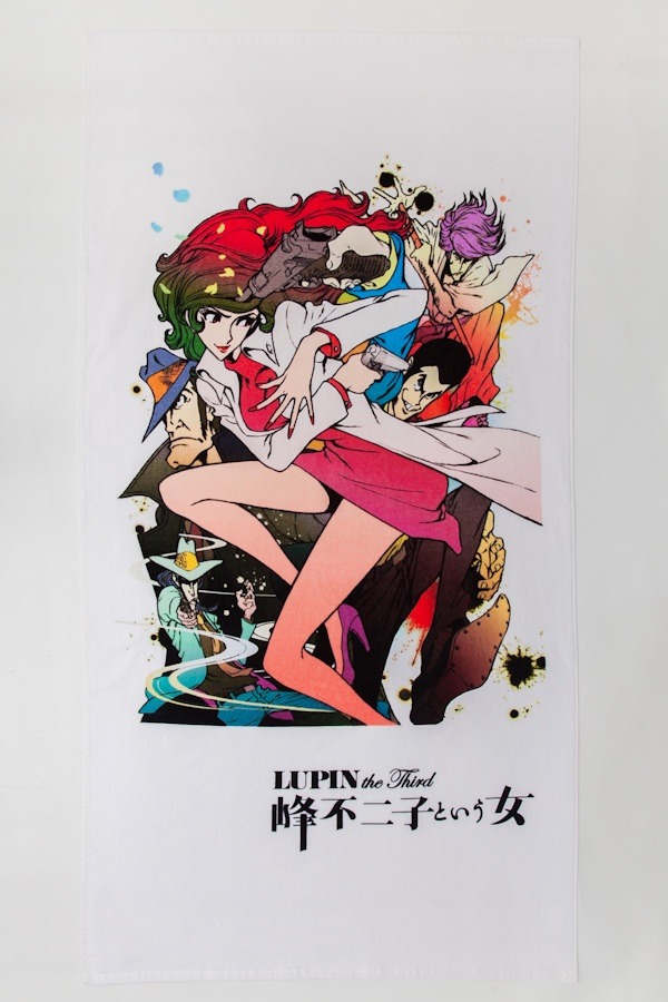 レジャーバスタオル。原作：モンキー・パンチ(C)TMS(C)モンキーパンチ／TMS・NTV