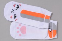 付録の「ニャンコ先生ふぇいすソックス」。
