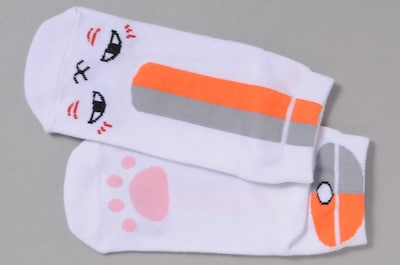 付録の「ニャンコ先生ふぇいすソックス」。