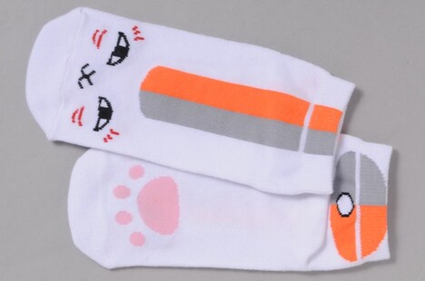 付録の「ニャンコ先生ふぇいすソックス」。