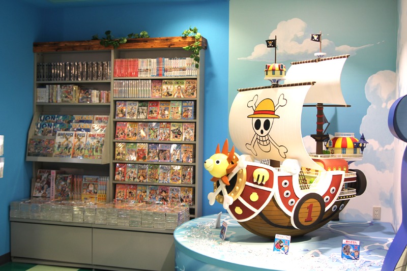 「ONE PIECE 麦わらストア」の様子。