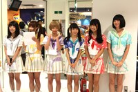 本日行われたレセプションパーティでは、でんぱ組.incがフロアを盛り上げた。