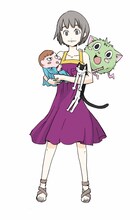 「となりの801ちゃん」カット。某アニメ映画を彷彿とさせる。 (C) 小島アジコ/御薗橋801商店街振興組合/宙出版（原案キャラクター作成者/はるな）