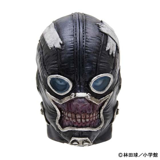 「ドロヘドロ ヘッドマスコットコレクション」の能井。(C)林田球／小学館